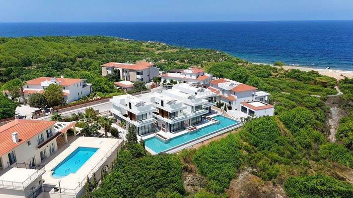 Villas in a Seafront Complex in Girne, North Cyprus