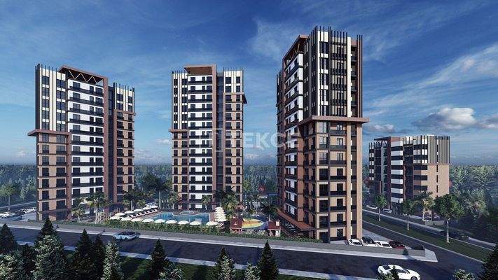 Brand New Apartments with Pool in Mersin