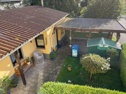 Anbau Garagenraum und Carport