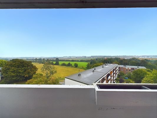 Ausblick vom Balkon