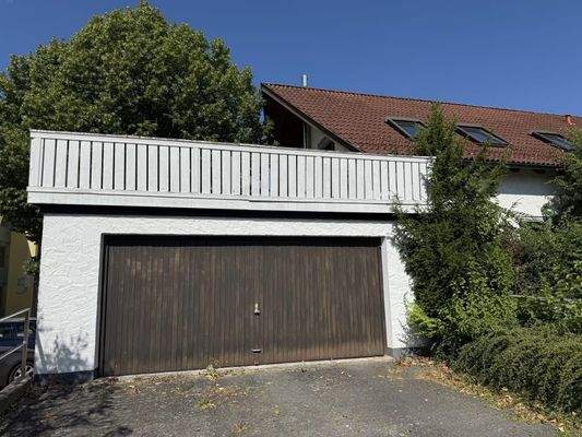 Anbau Doppelgarage mit Dachterrasse 