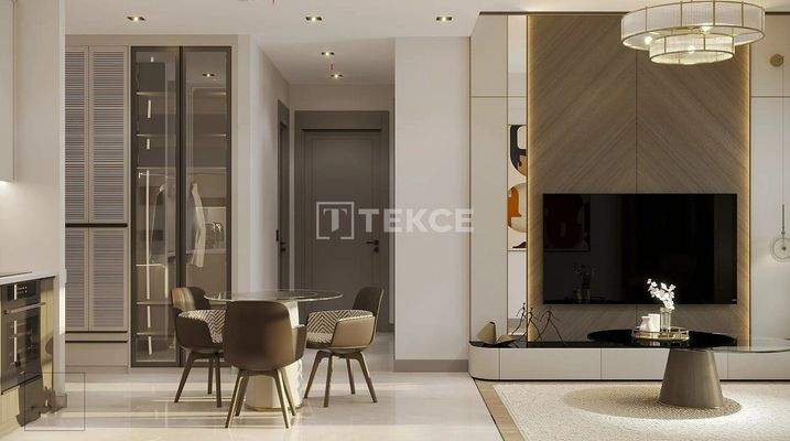 Apartments in a Mixed-Project with Pool in Ankara Sincan