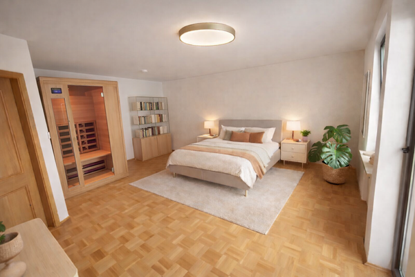 moderner Einrichtungsvorschlag Foto bearbeitet