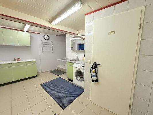 Hauswirtschaftsraum im Erdgeschoss