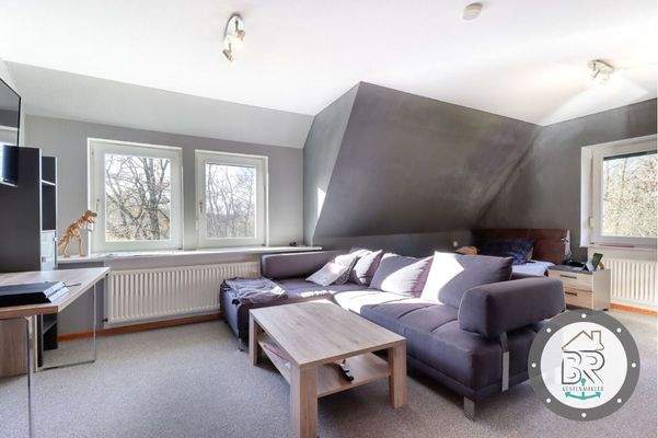 Ruhiger Schlafbereich mit viel Platz