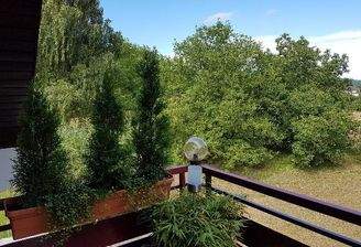 Balkonaussicht links