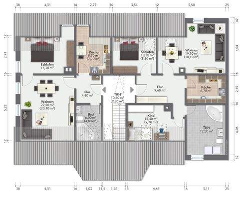 Grundriss Dachgeschoss