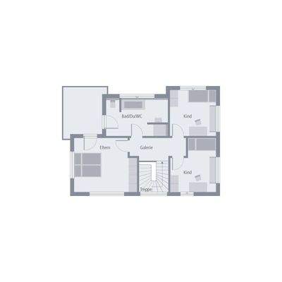 Grundriss Obergeschoss