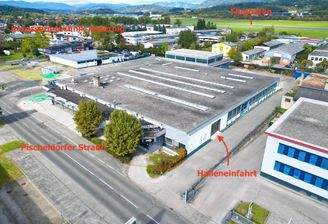 Luftbild Gewerbefläche