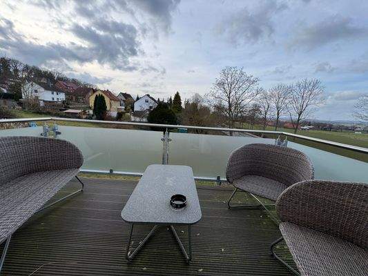 Wohnung OG: Balkon