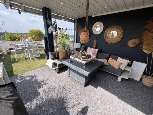 Überdachte Terrasse