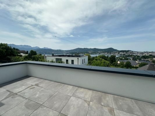 Ausblick von der Terrasse