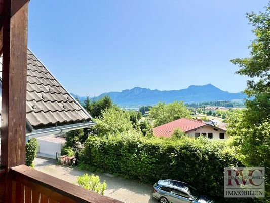 Ausblick Balkon RVC Immobilien Sven Hanisch Mondsee