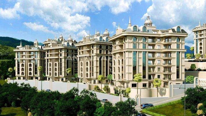 First Class Apartments from Luxury Project in Alanya