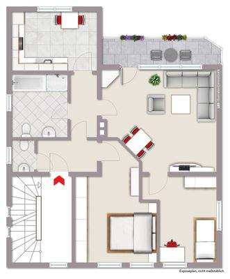 Grundriss Obergeschoss