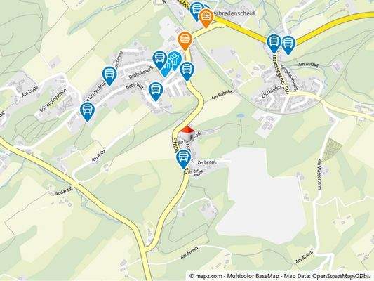 Geolyzer Kartenausschnitt