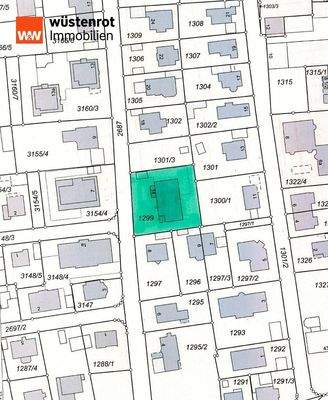 grün markierter Bereich