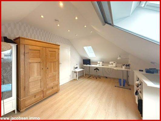 Hobbyraum im Dachgeschoss 