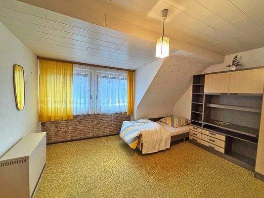 Schlafzimmer im Dachgeschoss
