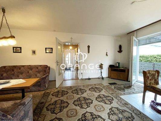 Blick Richtung Haustüre