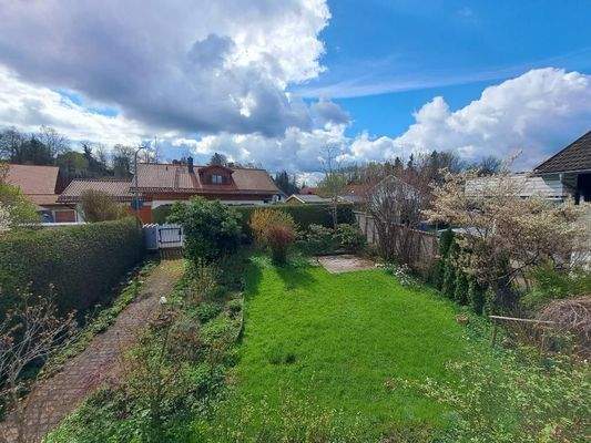 Aussicht in den Garten