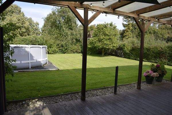 Überdachte Terrasse