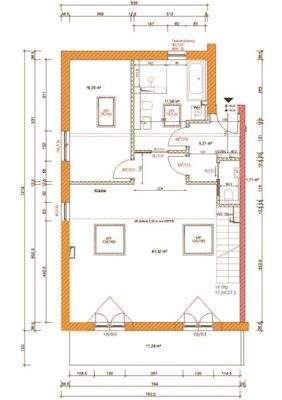 Grundriss erste Ebene