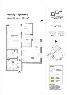 Grundriss Wohnung 15.6