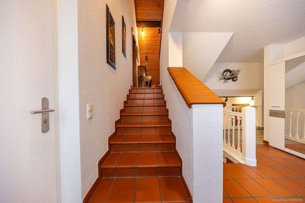 Einheit im Obergeschoss: Treppenbereich