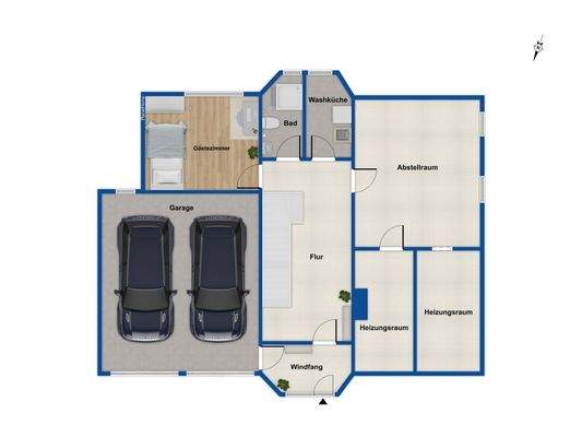 Grundriss Untergeschoss