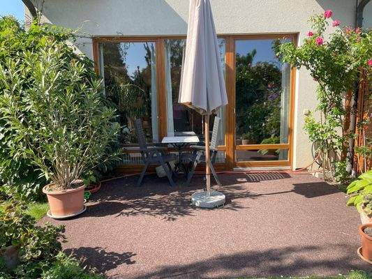 Detailansicht Terrasse