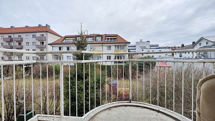 Ausblick Balkon