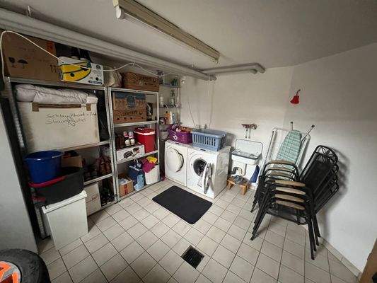 Kellerraum/ Waschraum