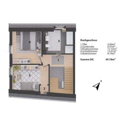 Grundriss DG