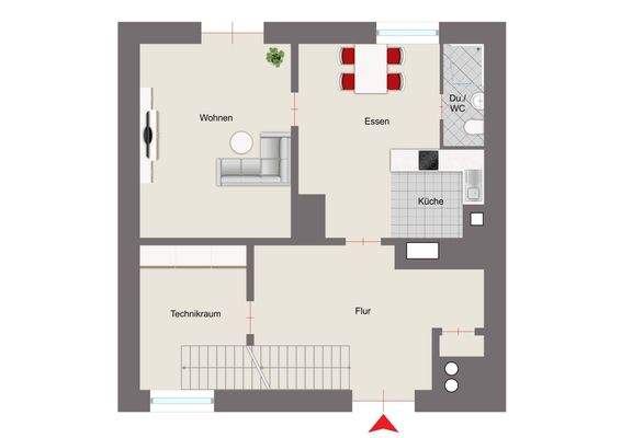 Grundriss Erdgeschoss