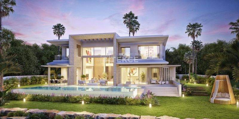 Panoramic Sea View Chic Design Villas in Ojen Malaga