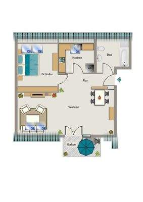 Grundriss beispielhaft