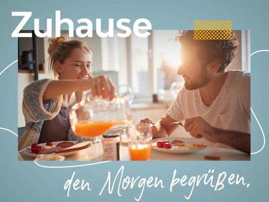 Zuhause den Morgen begrüssen