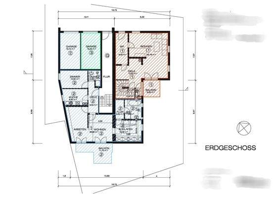 Grundriss EG - Garage 3