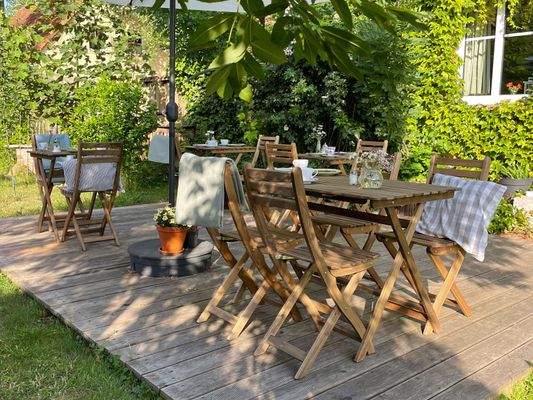 Frühstücksterrasse