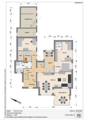 Grundriss Erdgeschoss