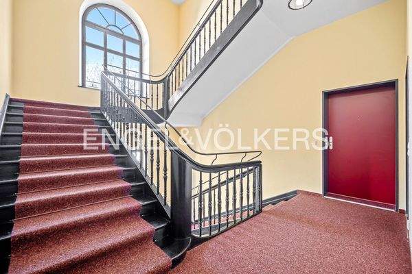 Imposantes Treppenhaus