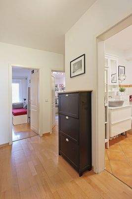 Zentraler Wohnungsflur