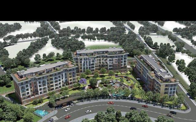 Forest and City View Apartments in Eyüpsultan Göktürk