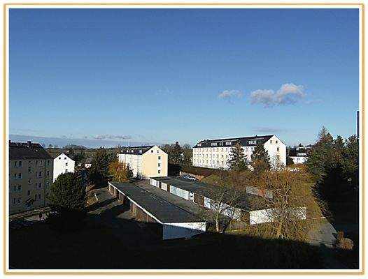 Blick auf die Wohnanlage "Windmühlenweg"