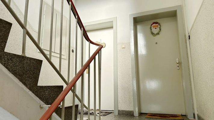 Gepflegtes Treppenhaus