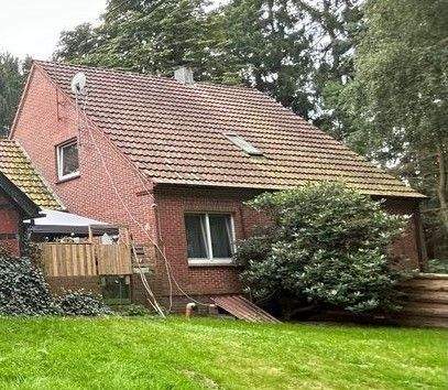 Rückseite des Wohnhauses