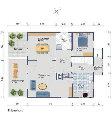 (Darstellung und Maßangaben sind ohne Gewähr)