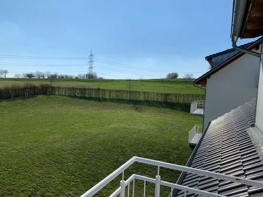 Balkonaussicht Wohnbereich