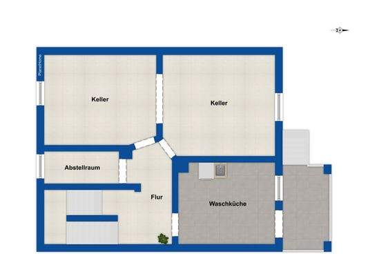 Grundriss - Kellergeschoss